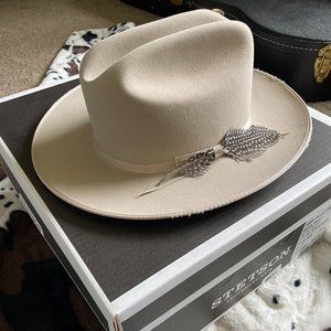Stetson 1865 Distressed Open Road Royal Deluxe hat